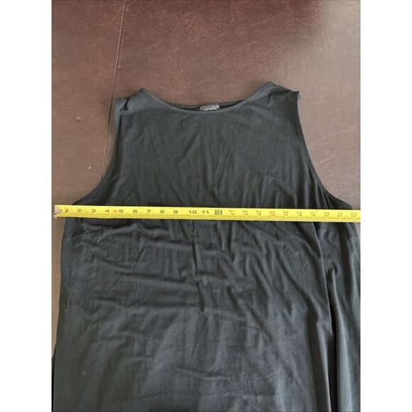 Black Sleeveless Maxi Dress - Picture 7 of 9